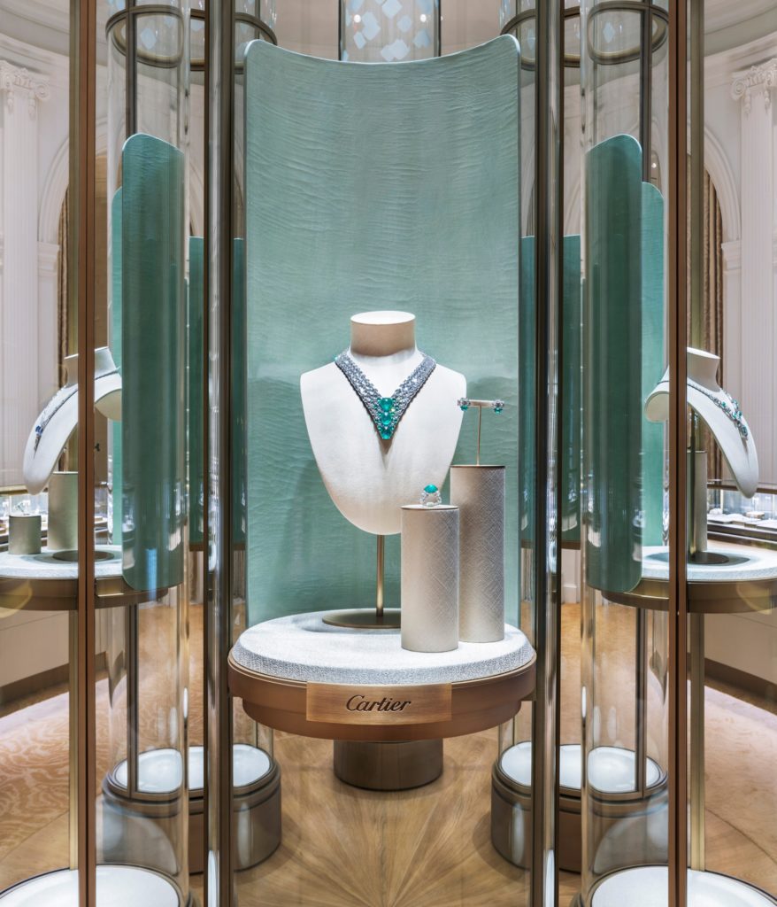 Laura Gonzalez reimagines Cartier Flagships - The Invisible Collection