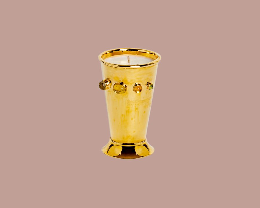 Gold Plated Vase