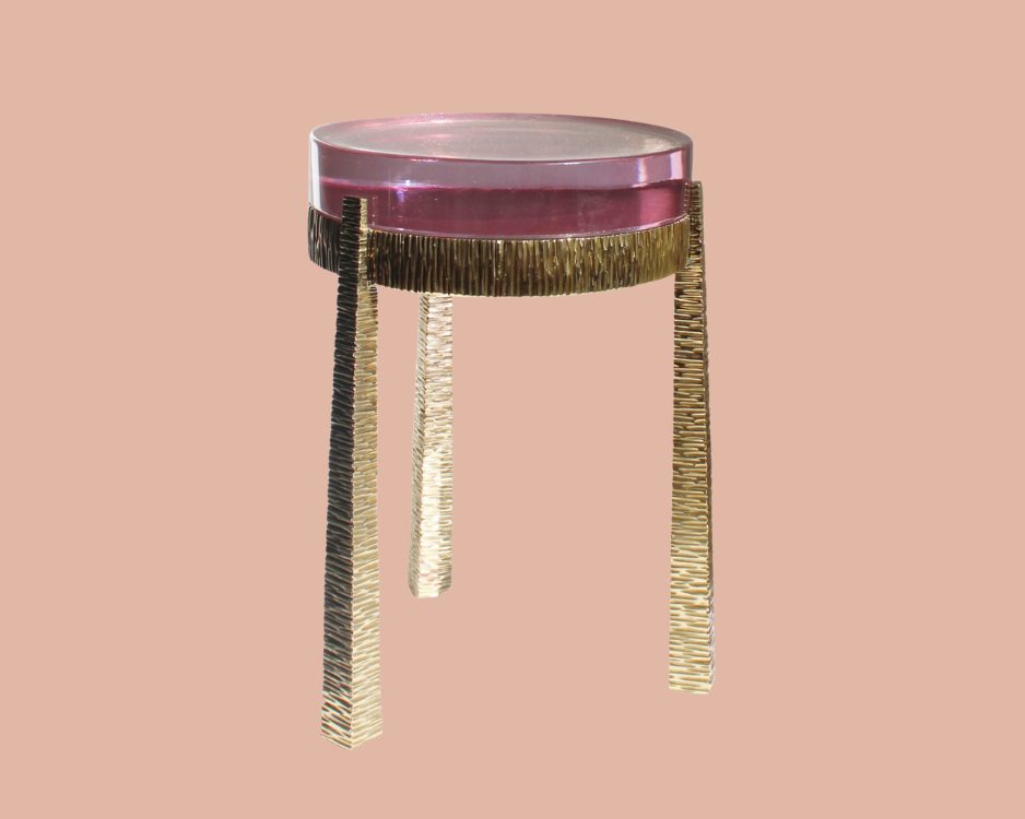 Table d'appoint Mirra Rose Bronze