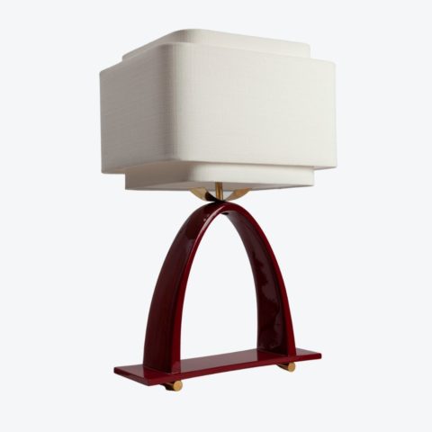 Yoshiko Table Lamp Red