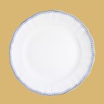 Bouclette Dinner Plate Blue
