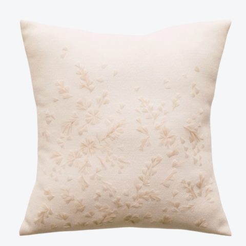 Feather Lace Cushion