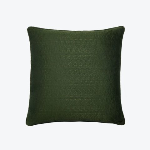 Woven Cushion Trunk Green