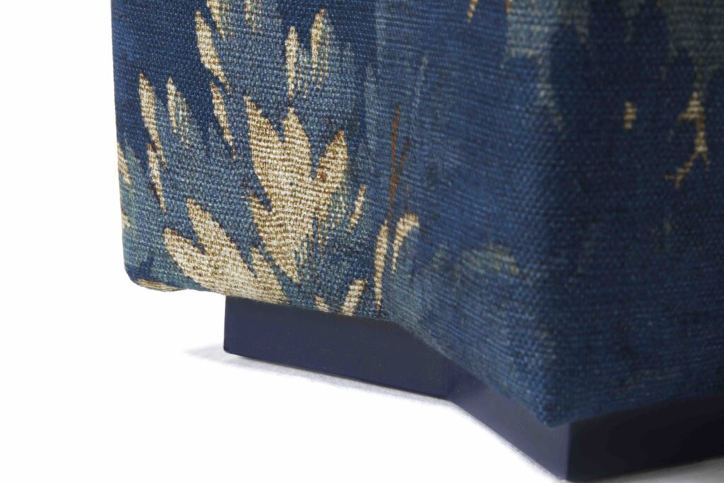 Dedar Rind Pouf Stella Dolce Imprimé Campbell-Rey The Invisible Collection
