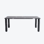 Sunday Dining Table Black Marble
