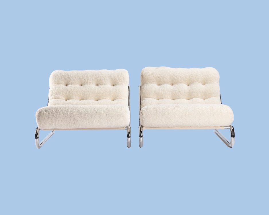 Pair of Gillis Lundgren ‘Impala’ lounge chairs