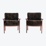 Pair of Broderna Anderson lounge chairs