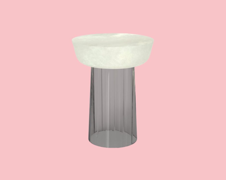 Jelly Side Table Alabaster