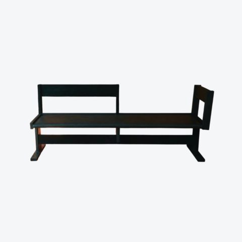 Keeva Leather Bench