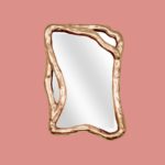 Aux Arbres Mirror Rose Gold Small