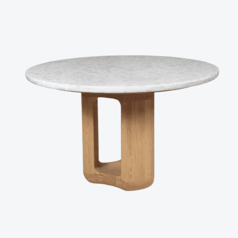 Deepah Circular Table Marble Top