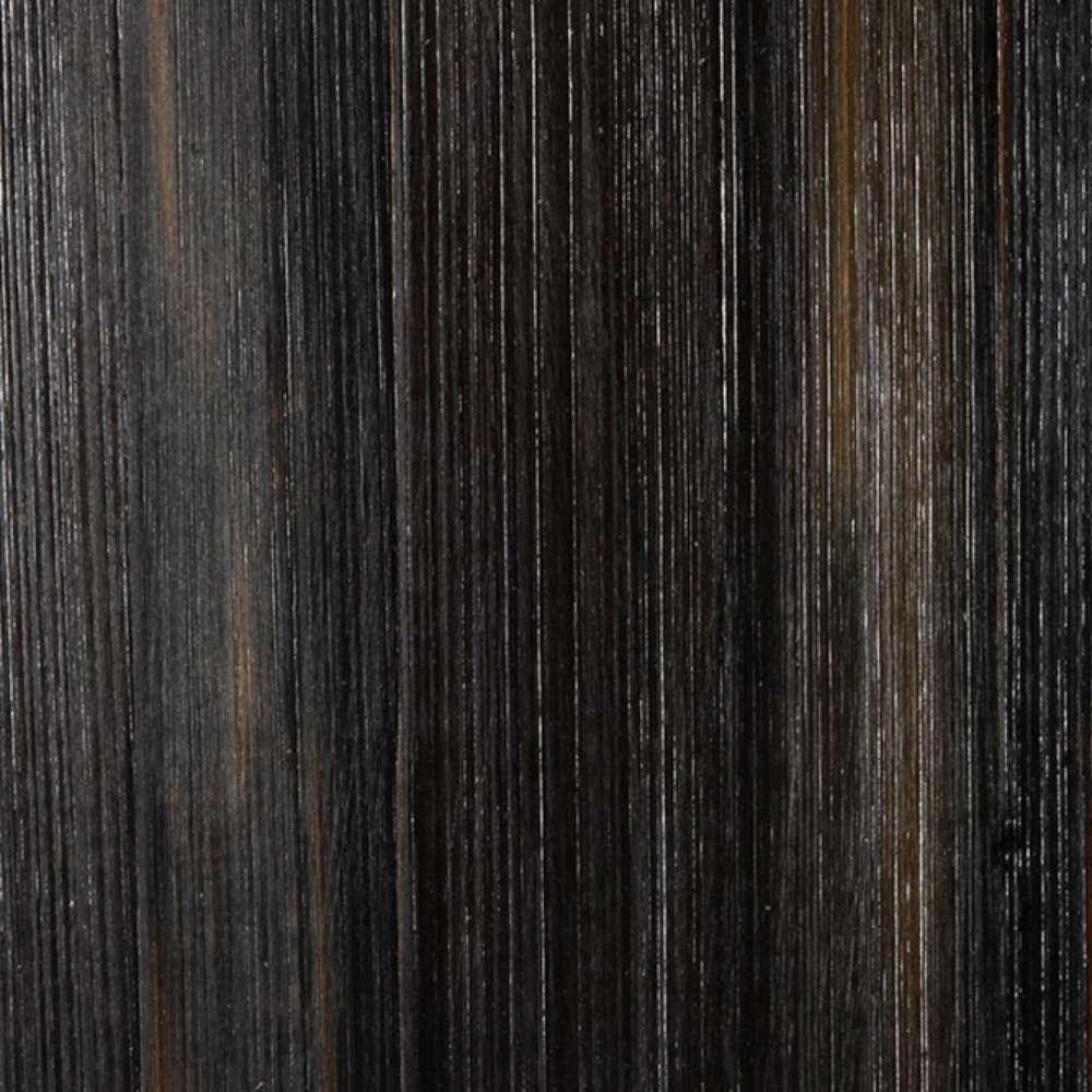 Ecart, Straw Marquetry - Black