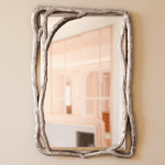 Large - Caplain Gold Beech / Pink Mirror