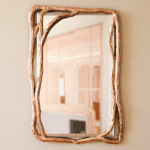 Large - Pink Gold Beech / Pink Mirror