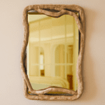Medium - Natural Oak / Gold Mirror