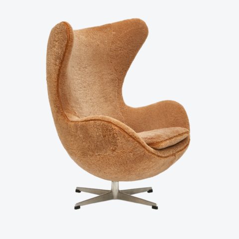 Arne Jacobsen Egg Chair and Ottoman Circa 1970