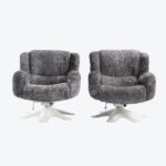 Pair of M418 Yrjö Kukkapuro Armchairs circa 1970s