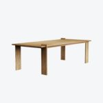 Table Ancrage Rectangulaire Bois