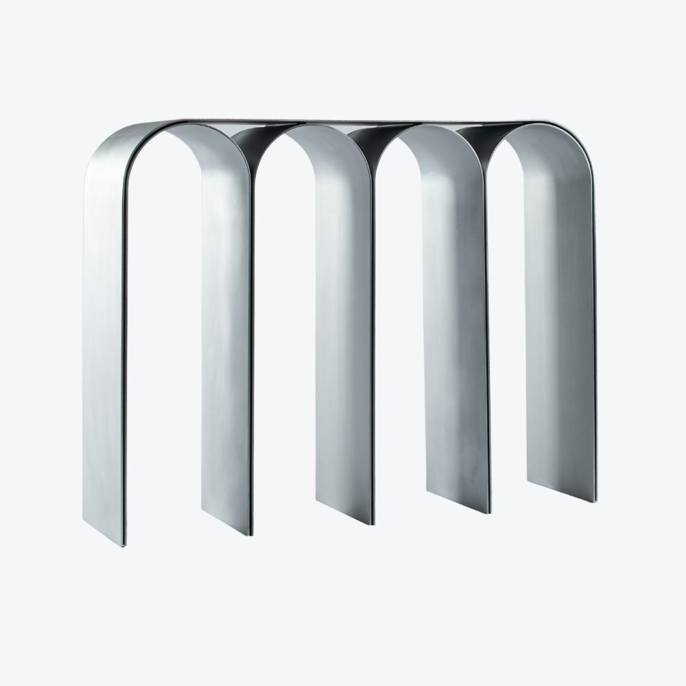 Gold Arch Console Steel